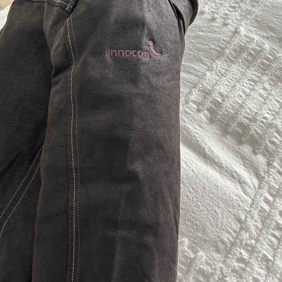 100% Suede leather Mens Jacket New removable weather guard - Picture 5 of 8